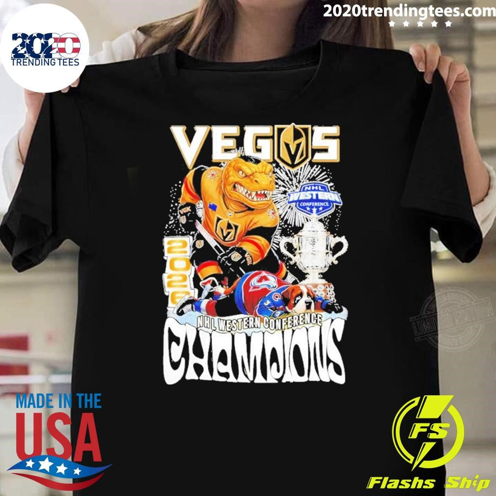 Golden Knights Hockey Western Conference Champions Nhl 2026 Shirt