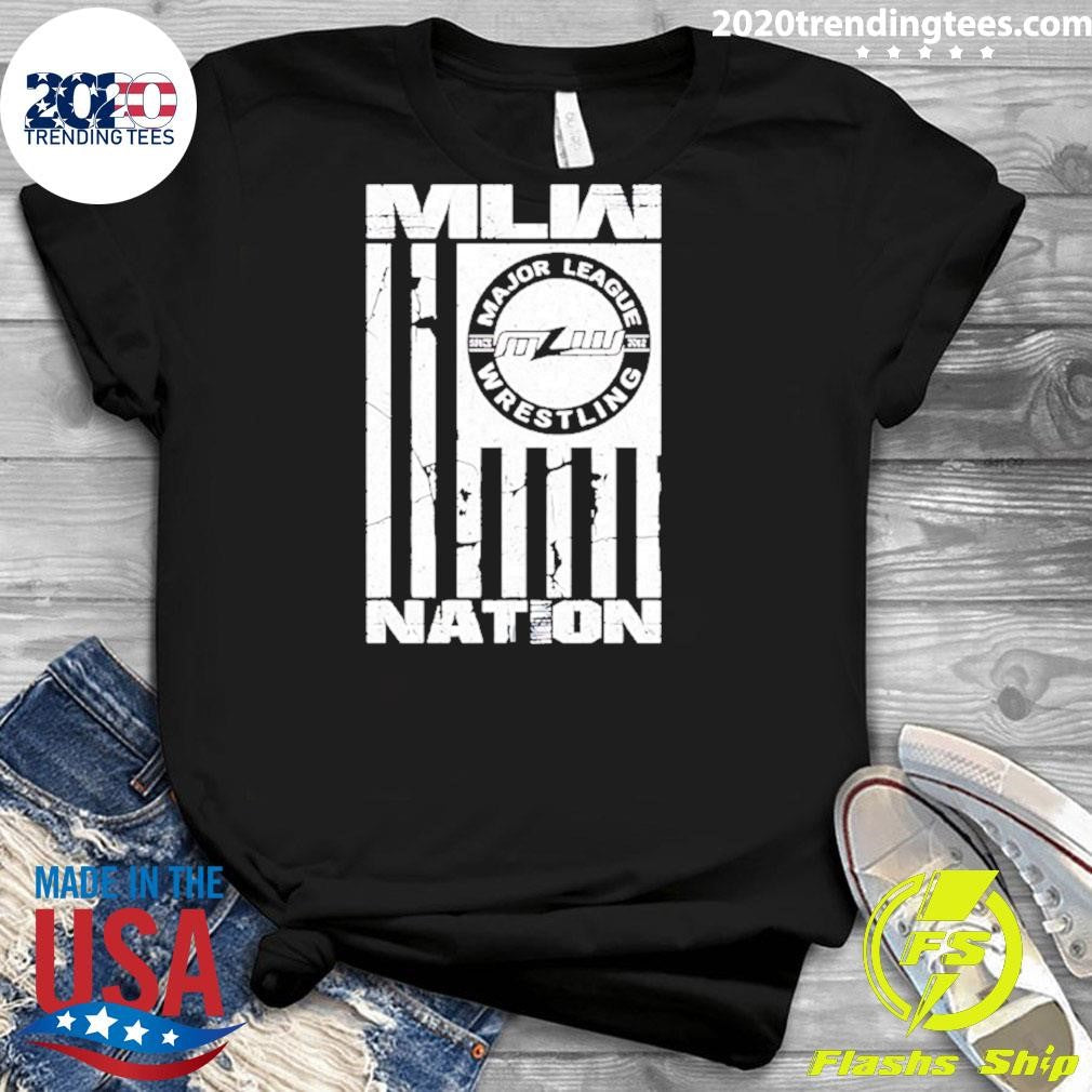 Major League Wrestling Mlw Nation Shirt