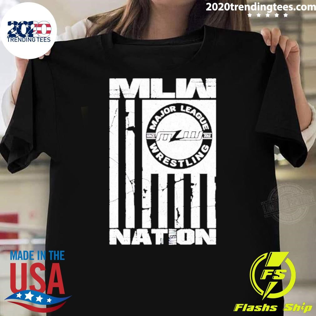 Major League Wrestling Mlw Nation Shirt