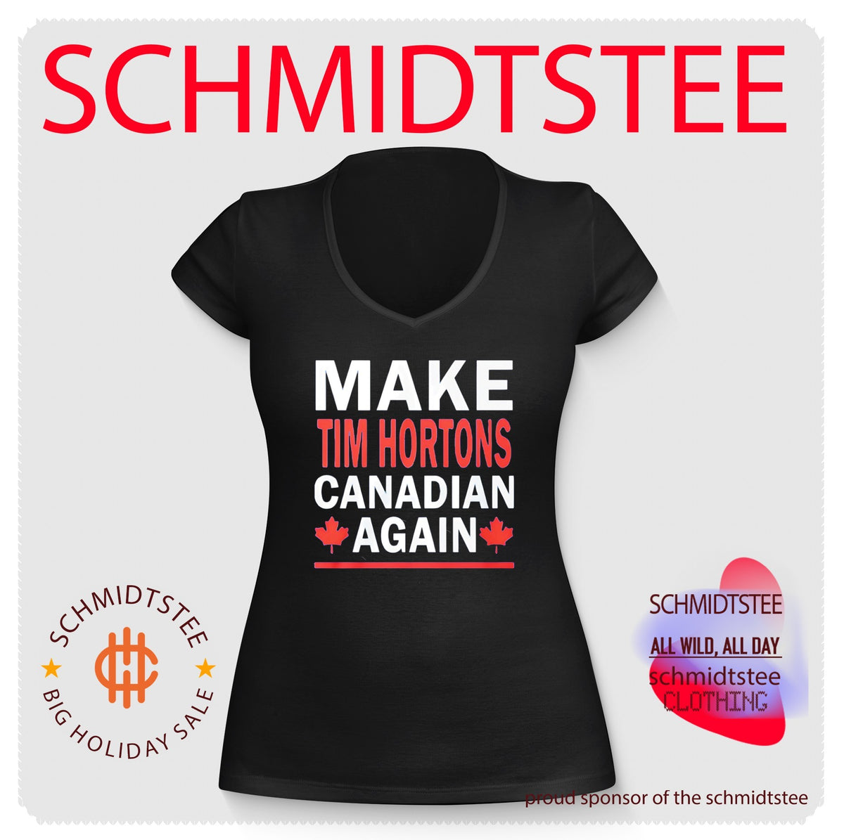 Make Tim Hortons Canadian Again flag shirt