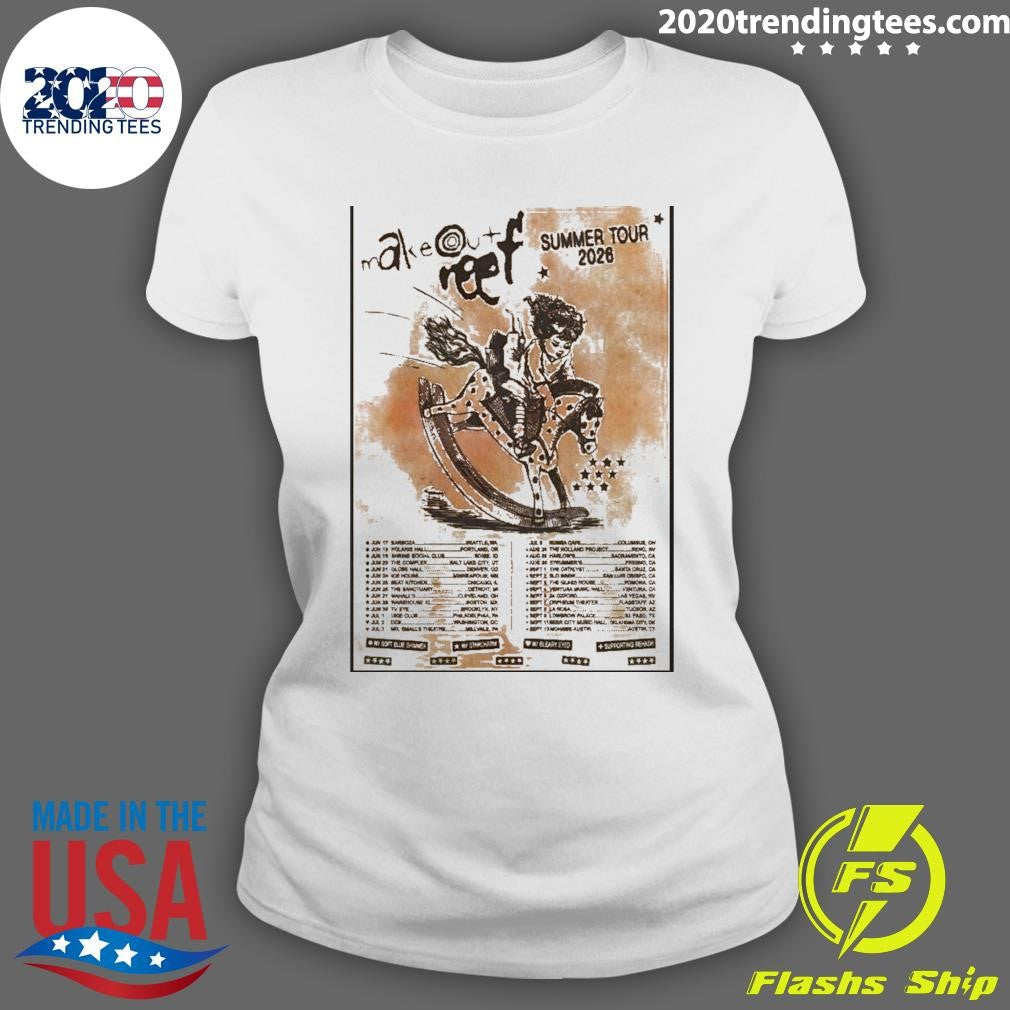 Makeout Reef Tour 2026 Poster Shirt