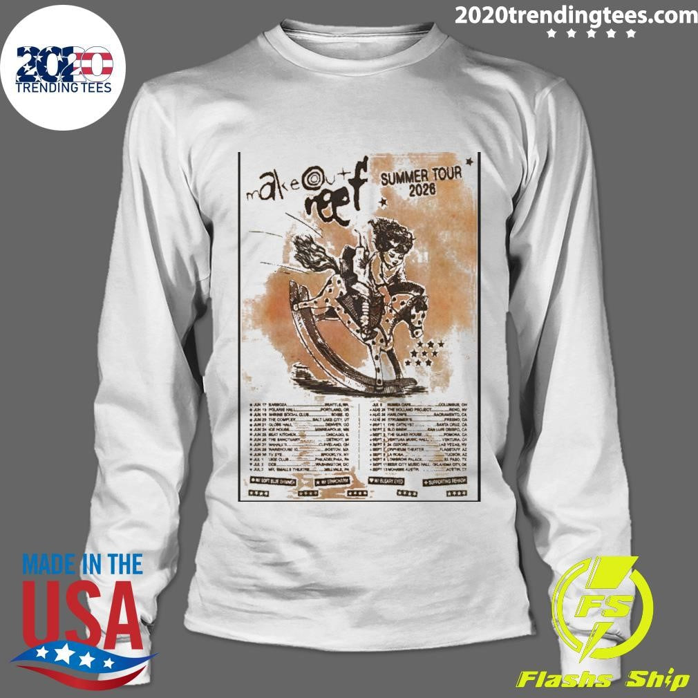 Makeout Reef Tour 2026 Poster Shirt