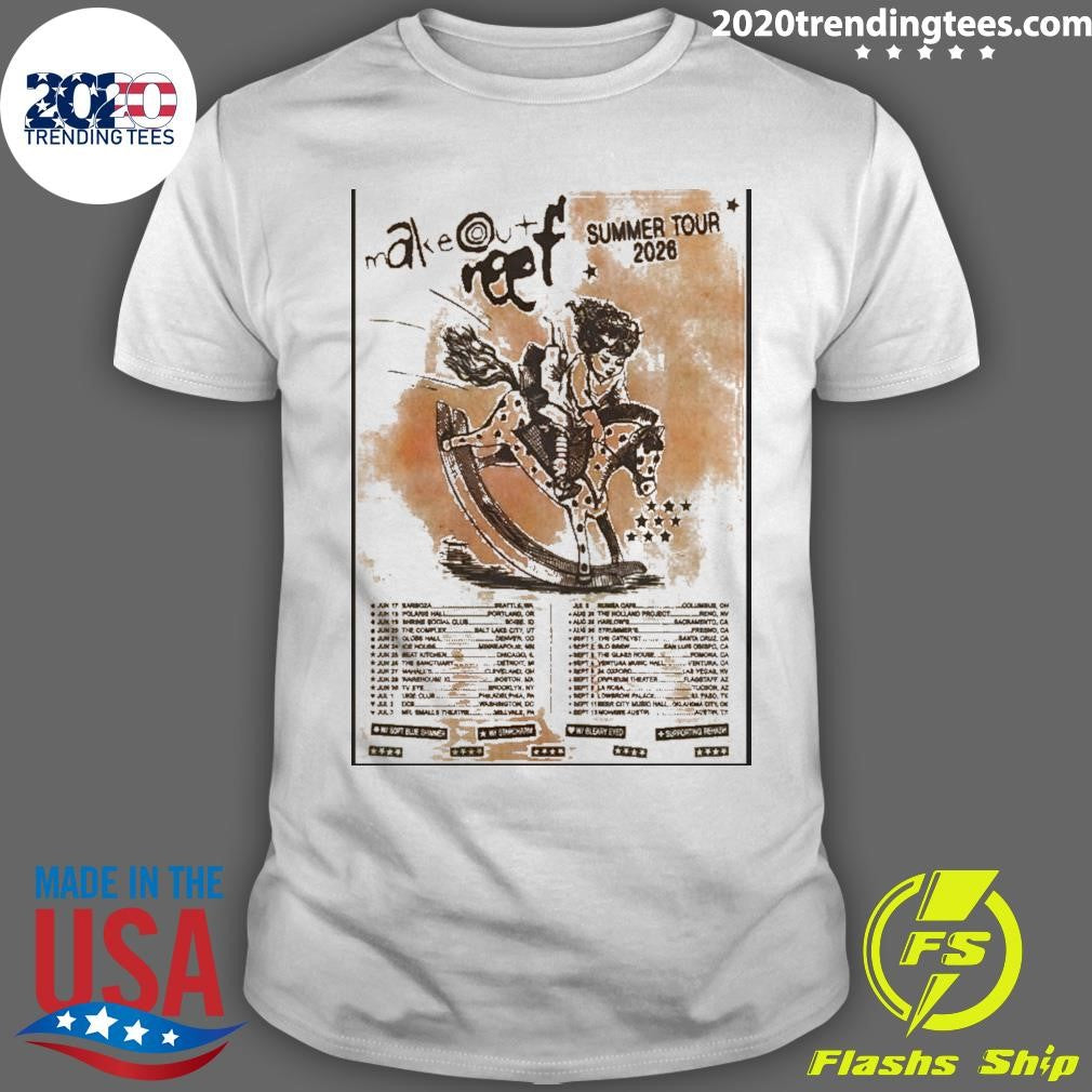 Makeout Reef Tour 2026 Poster Shirt