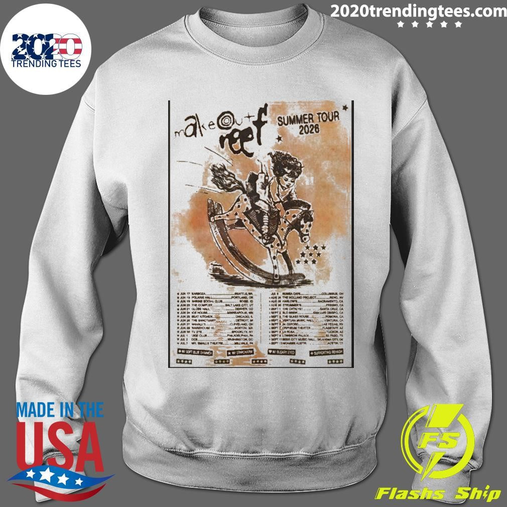 Makeout Reef Tour 2026 Poster Shirt