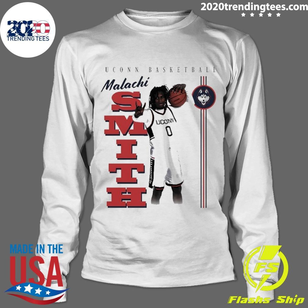 Malachi Smith Uconn Huskies Men’s Basketball Graphic Vintage Shirt