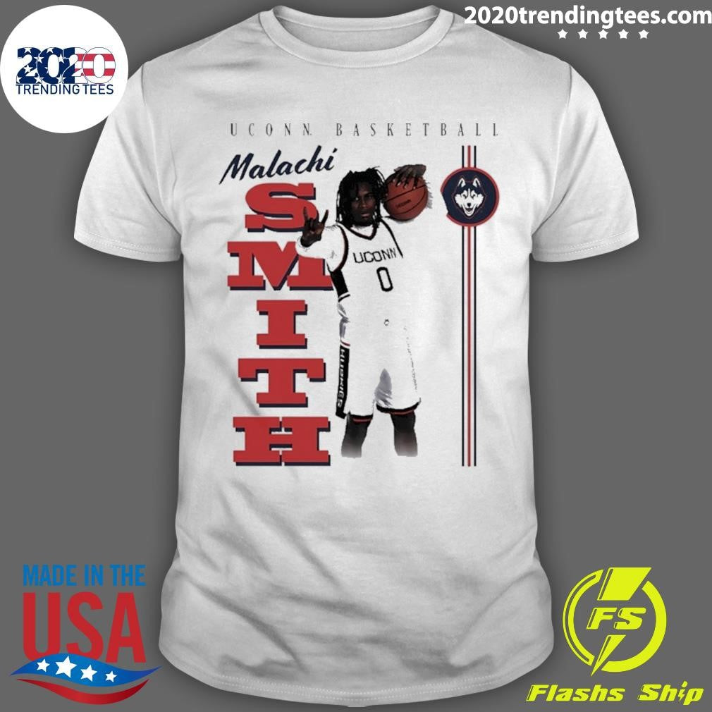 Malachi Smith Uconn Huskies Men’s Basketball Graphic Vintage Shirt