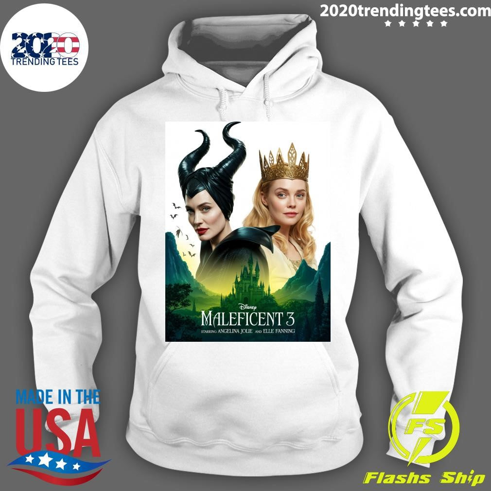 Maleficent 3 Starring Angelina Jolie and Elle Fanning 2026 Shirt