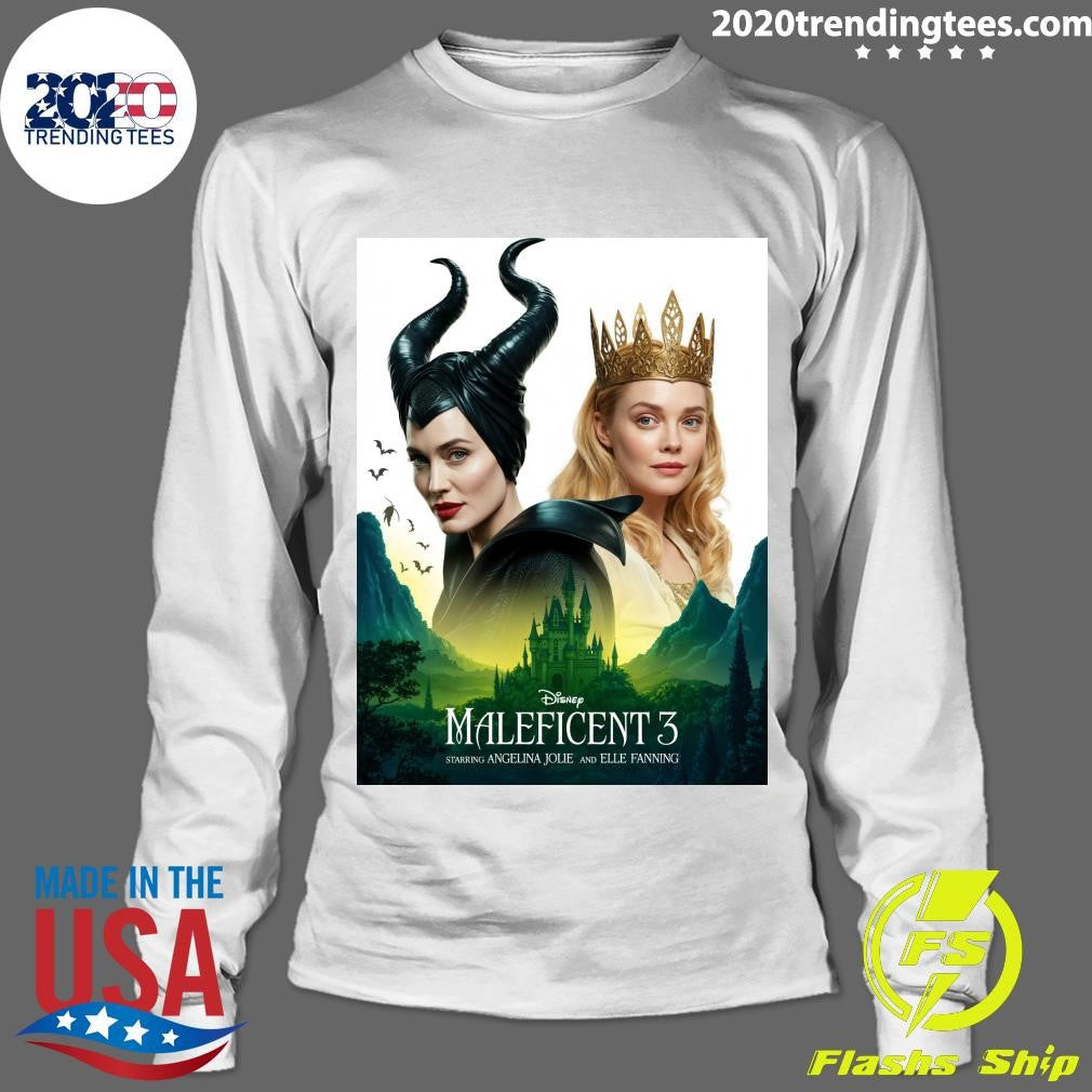 Maleficent 3 Starring Angelina Jolie and Elle Fanning 2026 Shirt