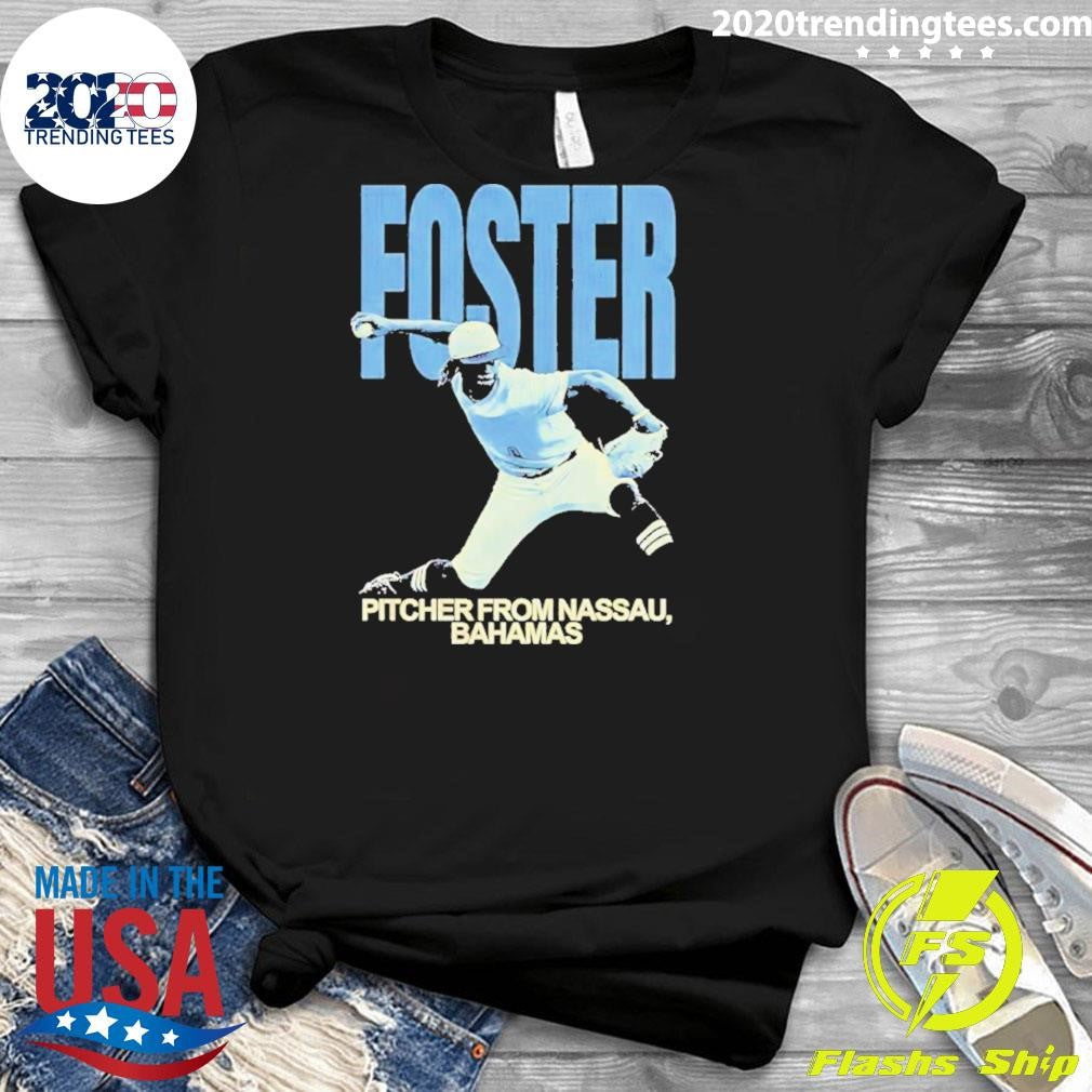 Malik Foster Pitcher From Nassau Bahamas Graphic Shirt