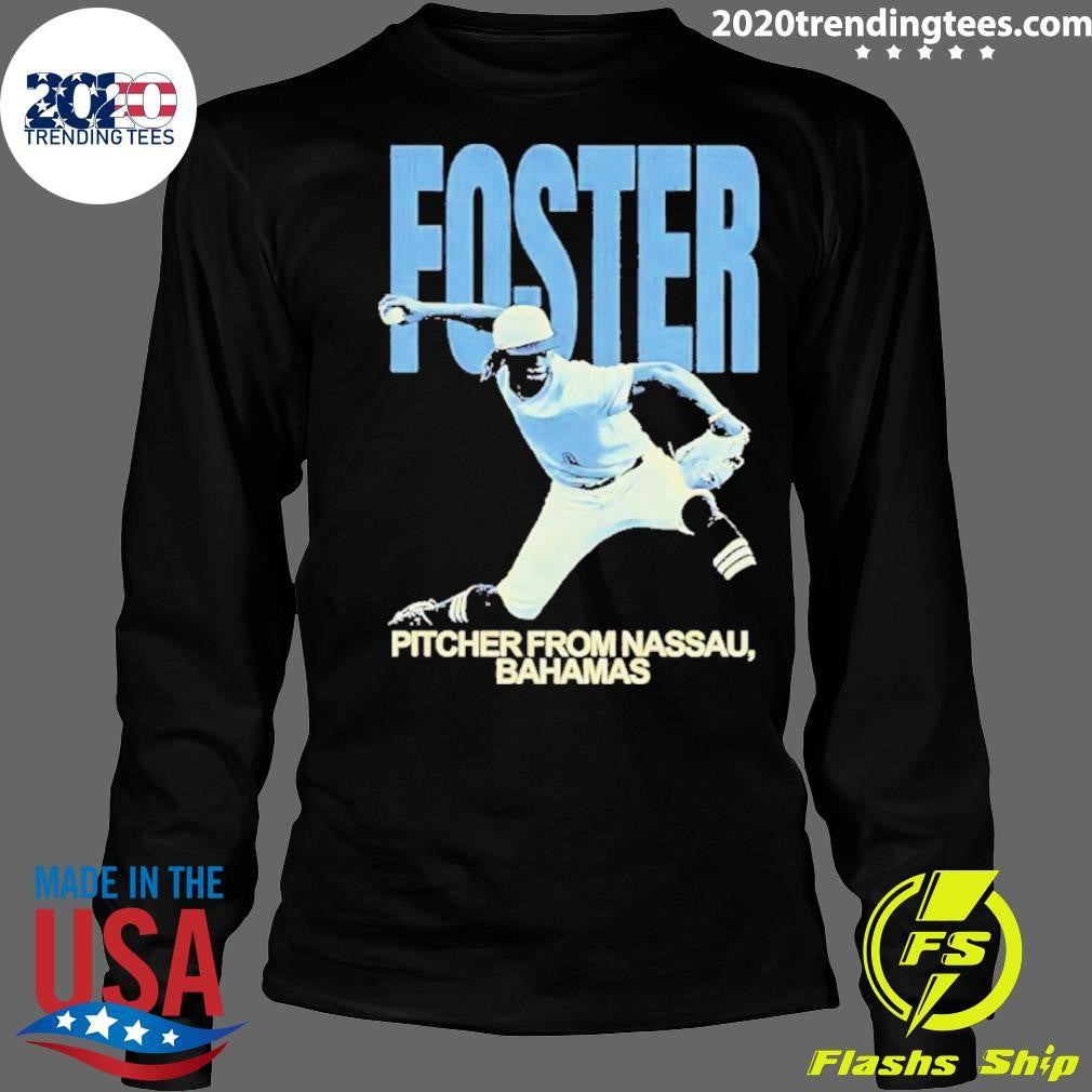 Malik Foster Pitcher From Nassau Bahamas Graphic Shirt