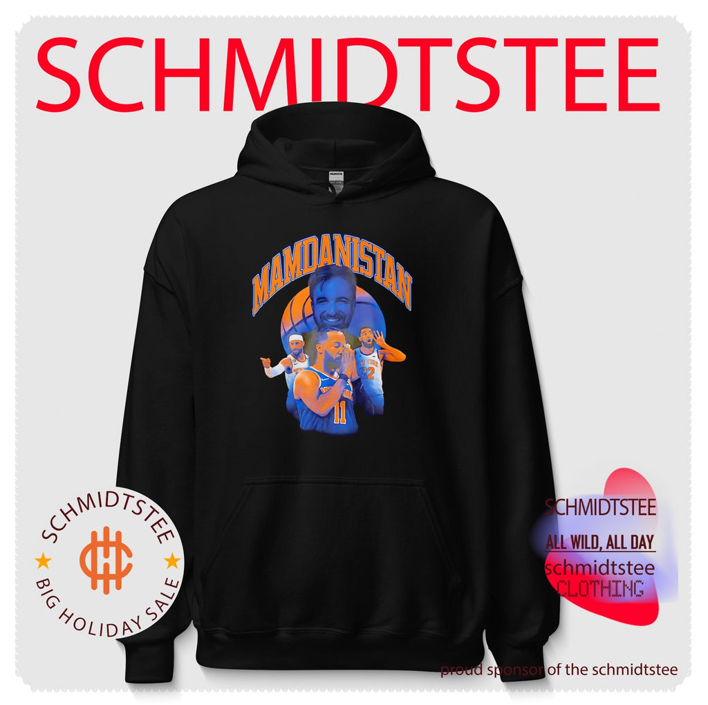 Mamdanistan Jalen Brunson Josh Hart and Noah Vonleh NY Knicks shirt