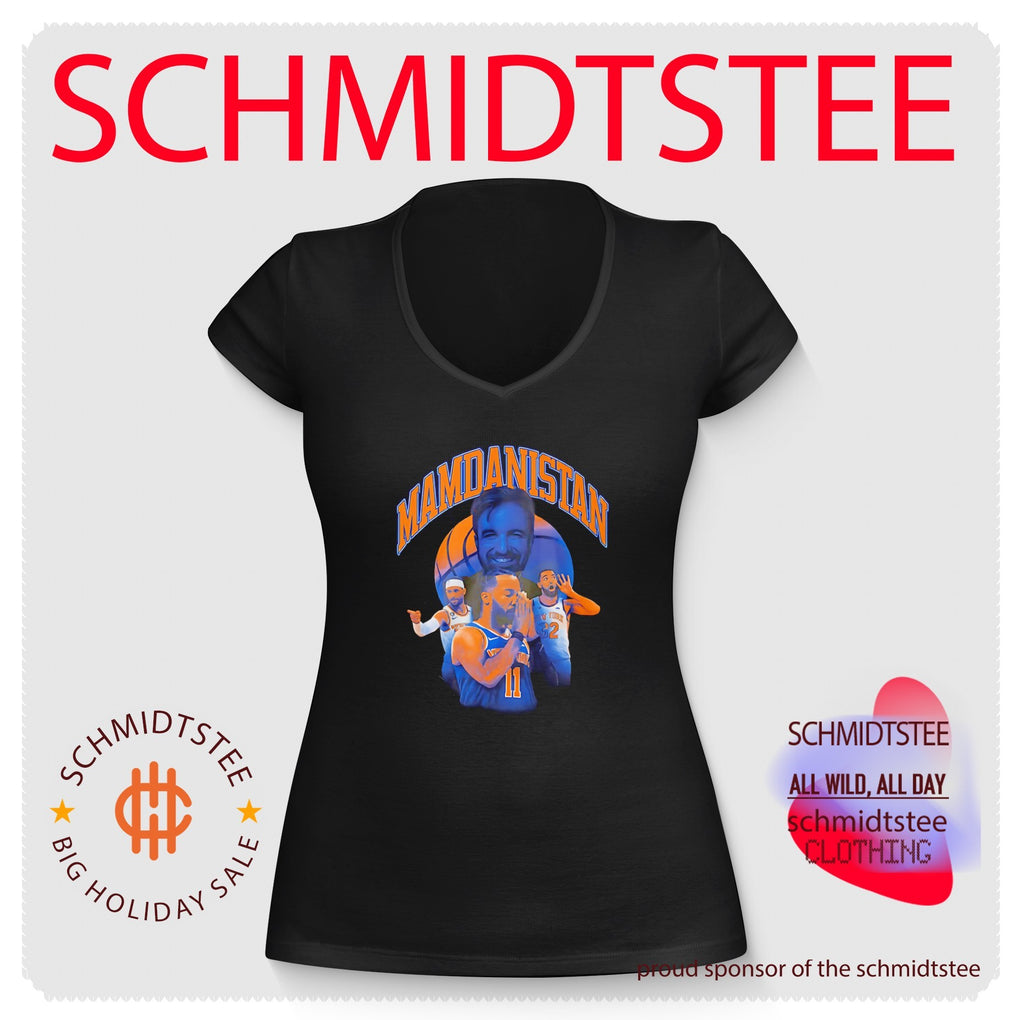 Mamdanistan Jalen Brunson Josh Hart and Noah Vonleh NY Knicks shirt