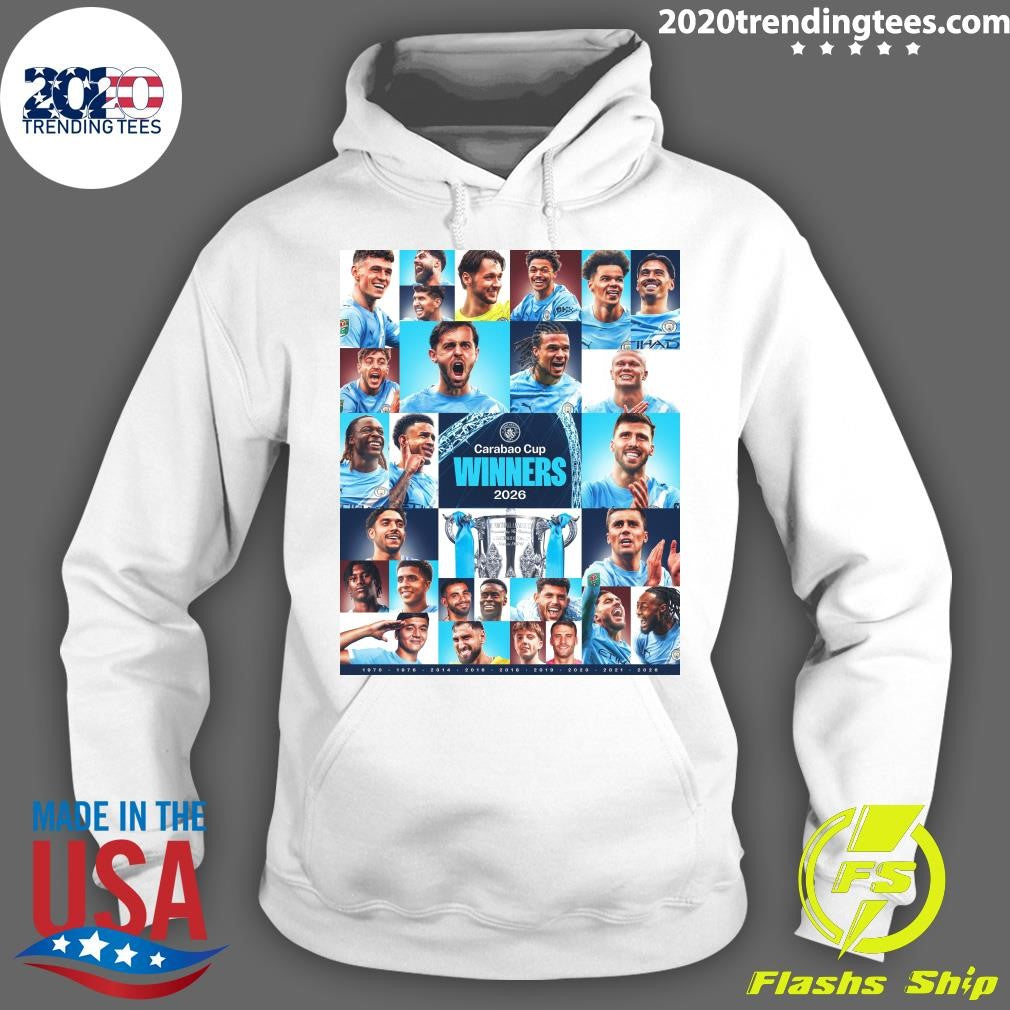 Man City League Carabao Cup Winners 2026 Shirt