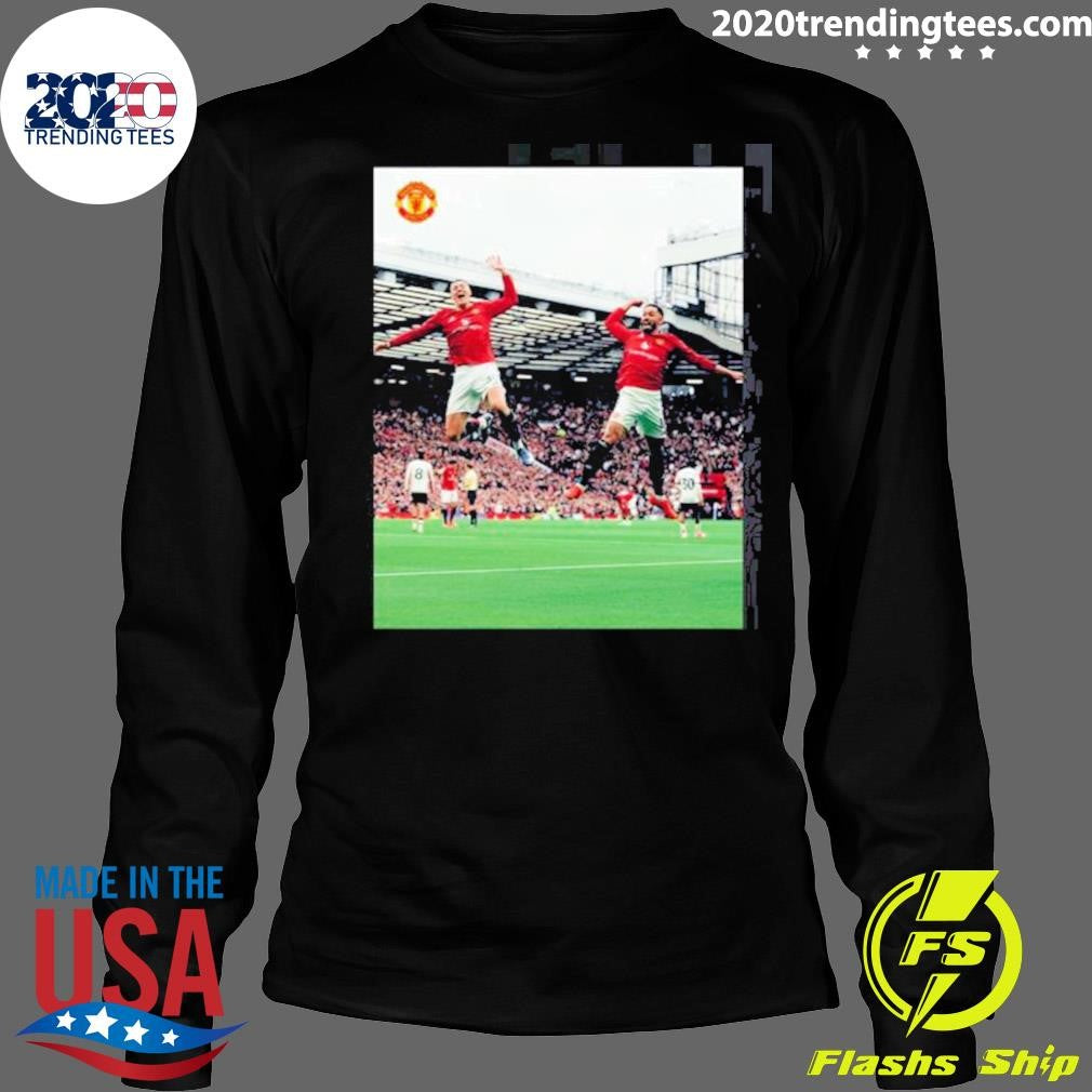Manchester United Air Sesko Feat Cunha Celebration Vs Liverpool Match Shirt