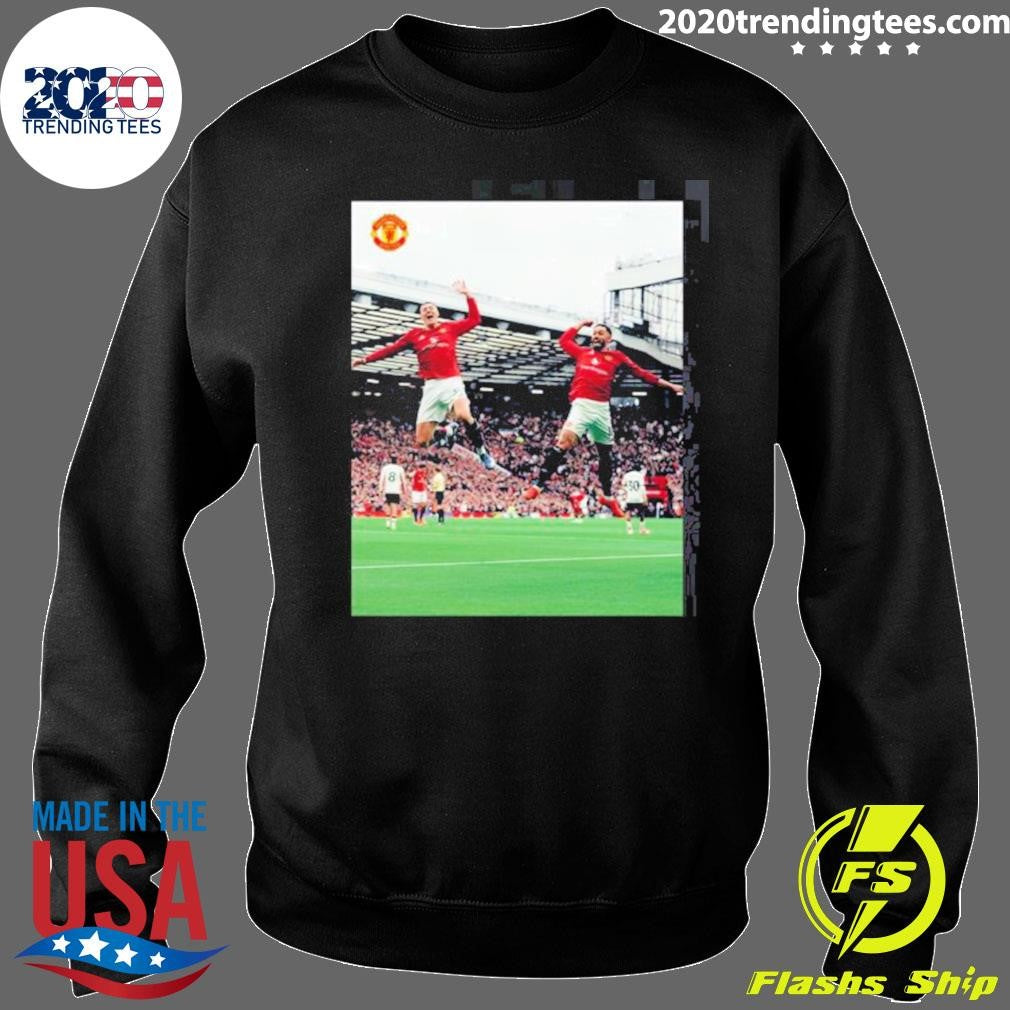 Manchester United Air Sesko Feat Cunha Celebration Vs Liverpool Match Shirt