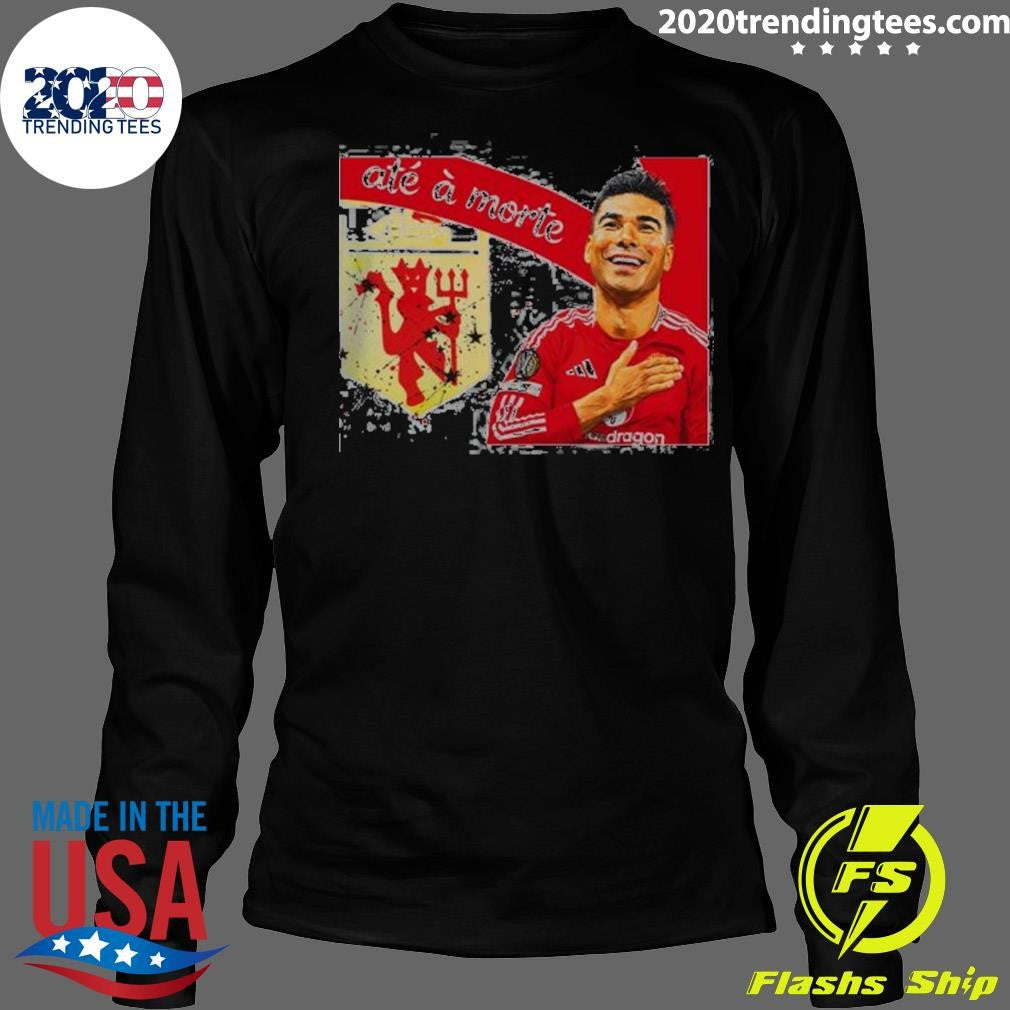 Manchester United Honors Casemiro Até à morte Last Home Appearance Shirt