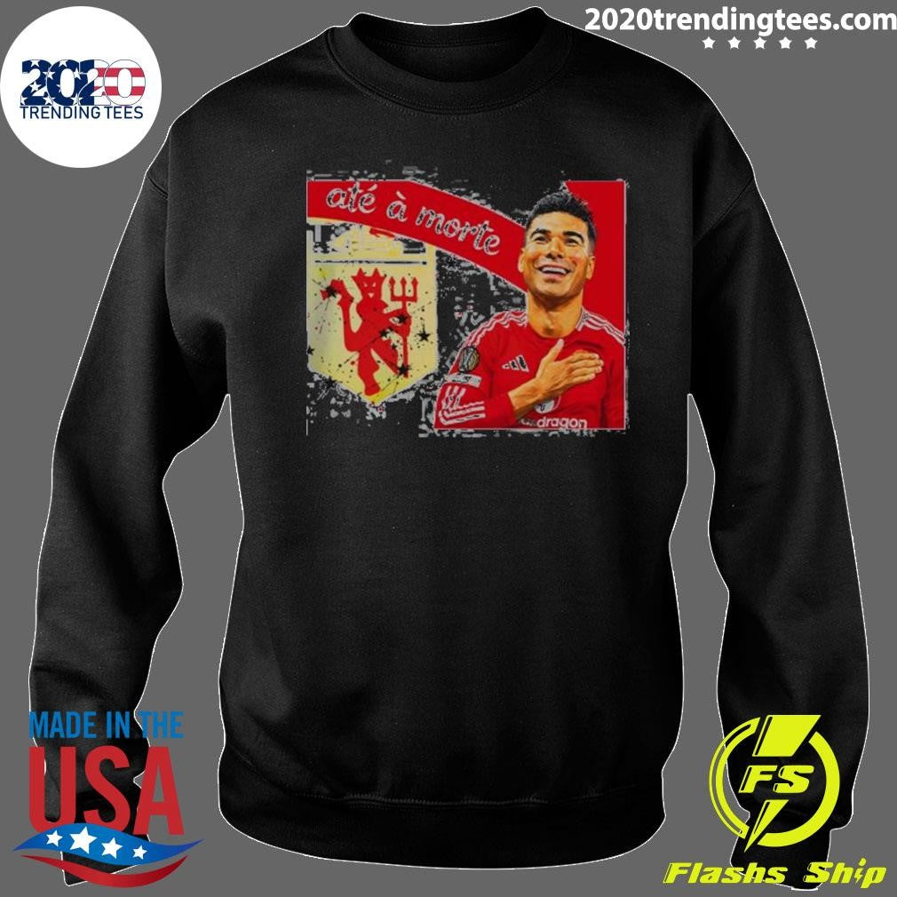 Manchester United Honors Casemiro Até à morte Last Home Appearance Shirt