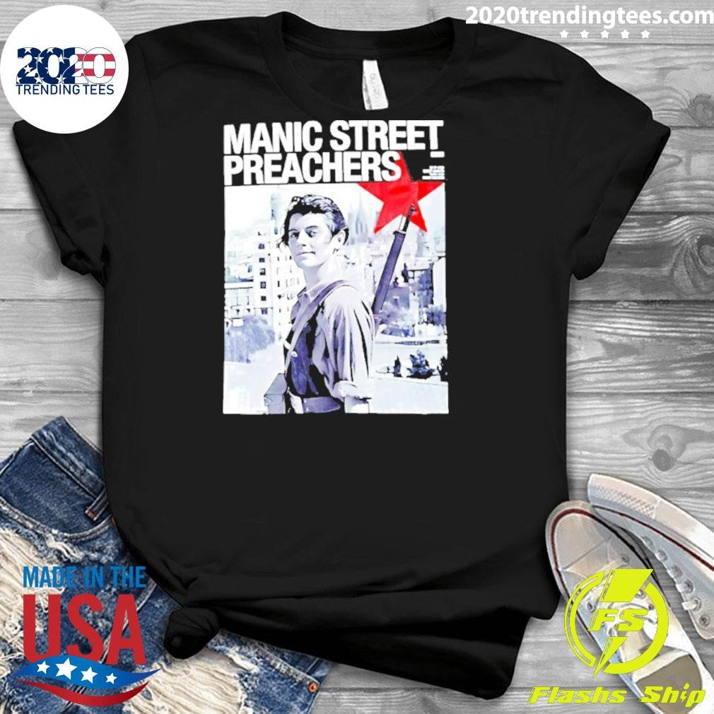 Manic Street Preachers Red Star Shirt