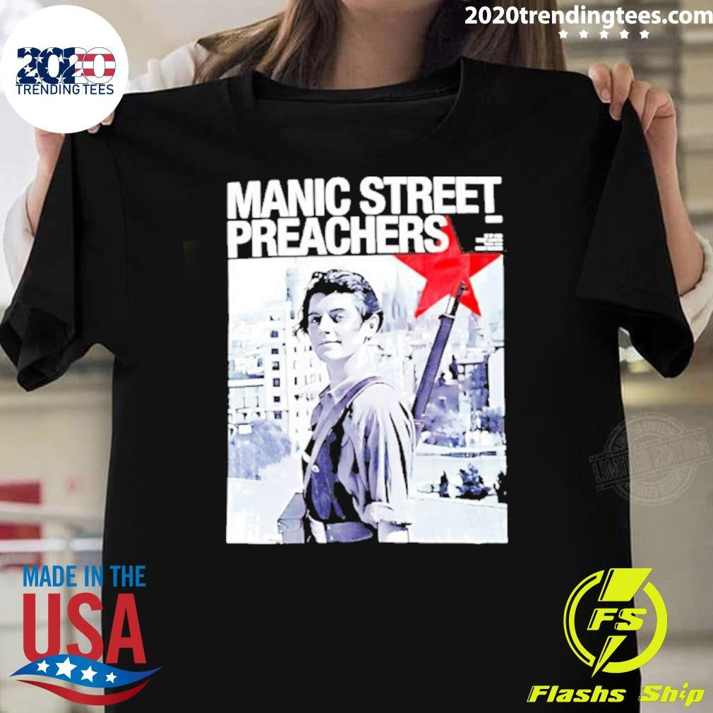 Manic Street Preachers Red Star Shirt