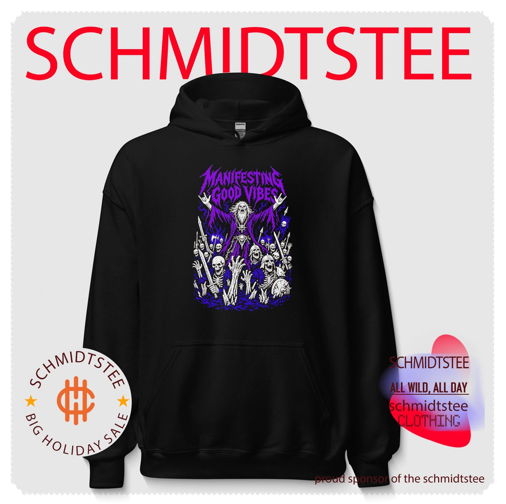 Manifesting Good Vibes Necromancer Skeleton Army shirt