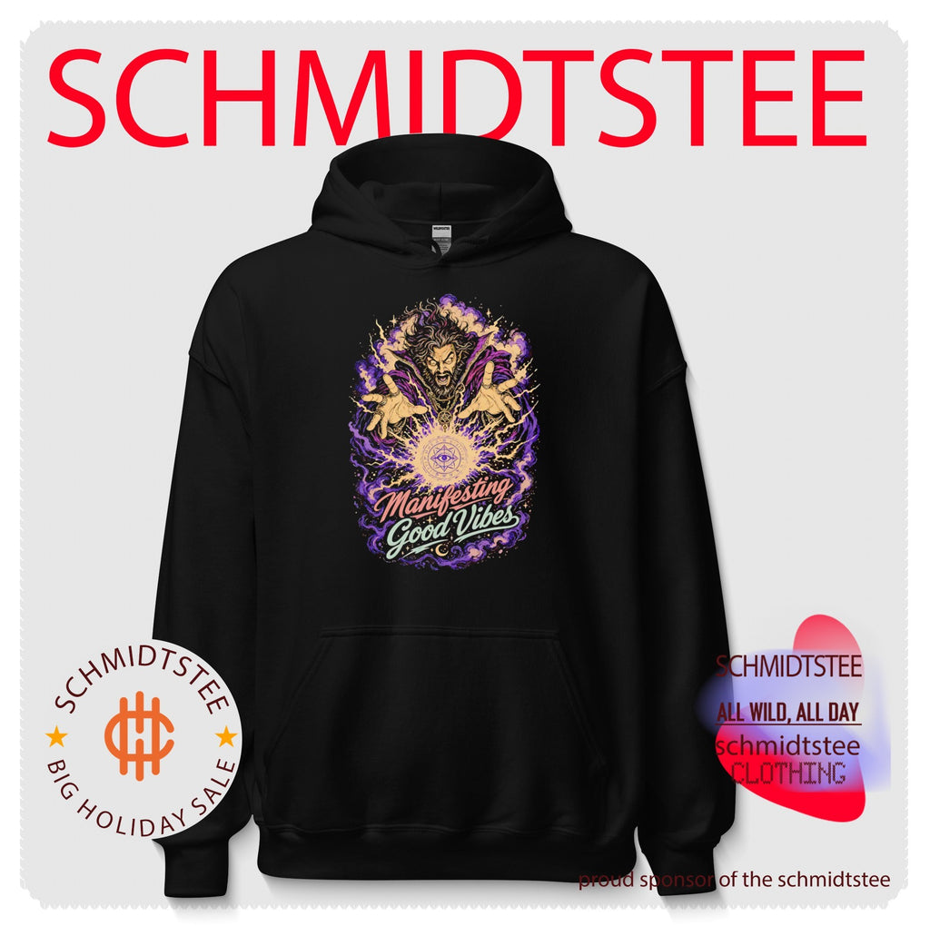 Manifesting Good Vibes Warlock wizard magic shirt