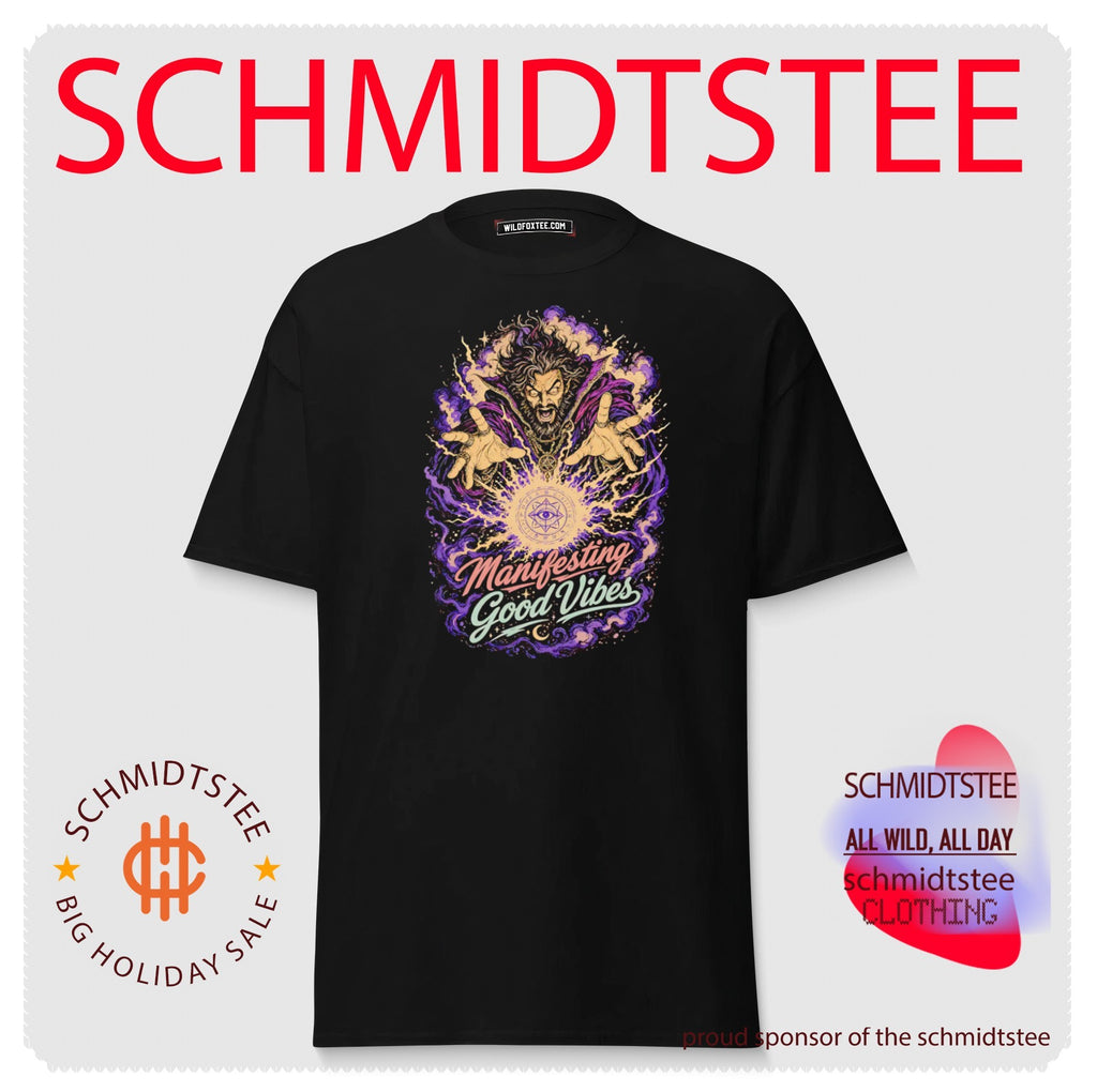 Manifesting Good Vibes Warlock wizard magic shirt