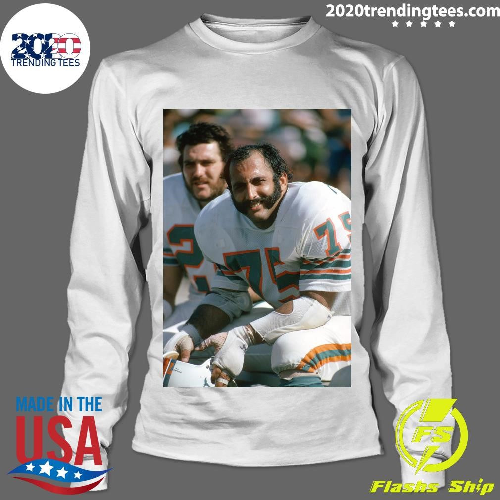Manny Fernandez, Bulwark of Dolphins’ Defense, Dies at 79 Shirt