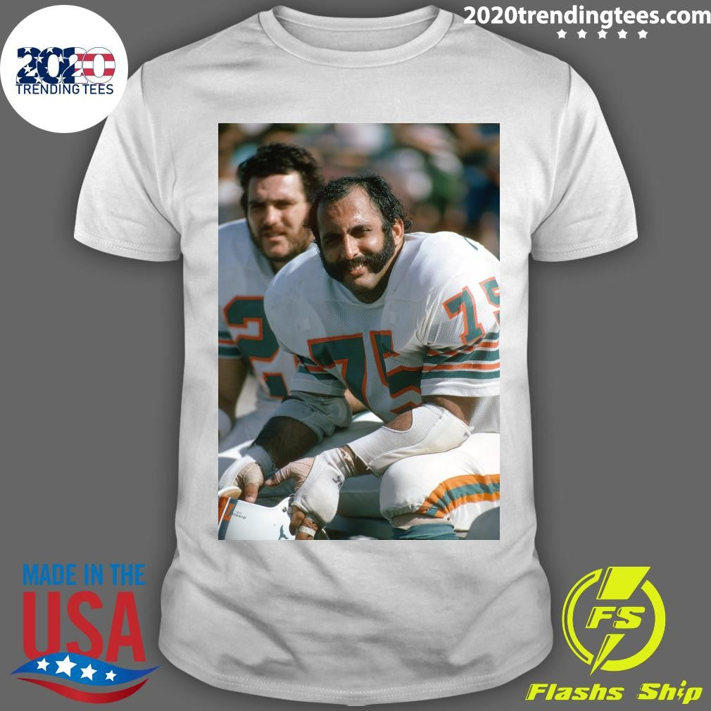 Manny Fernandez, Bulwark of Dolphins’ Defense, Dies at 79 Shirt