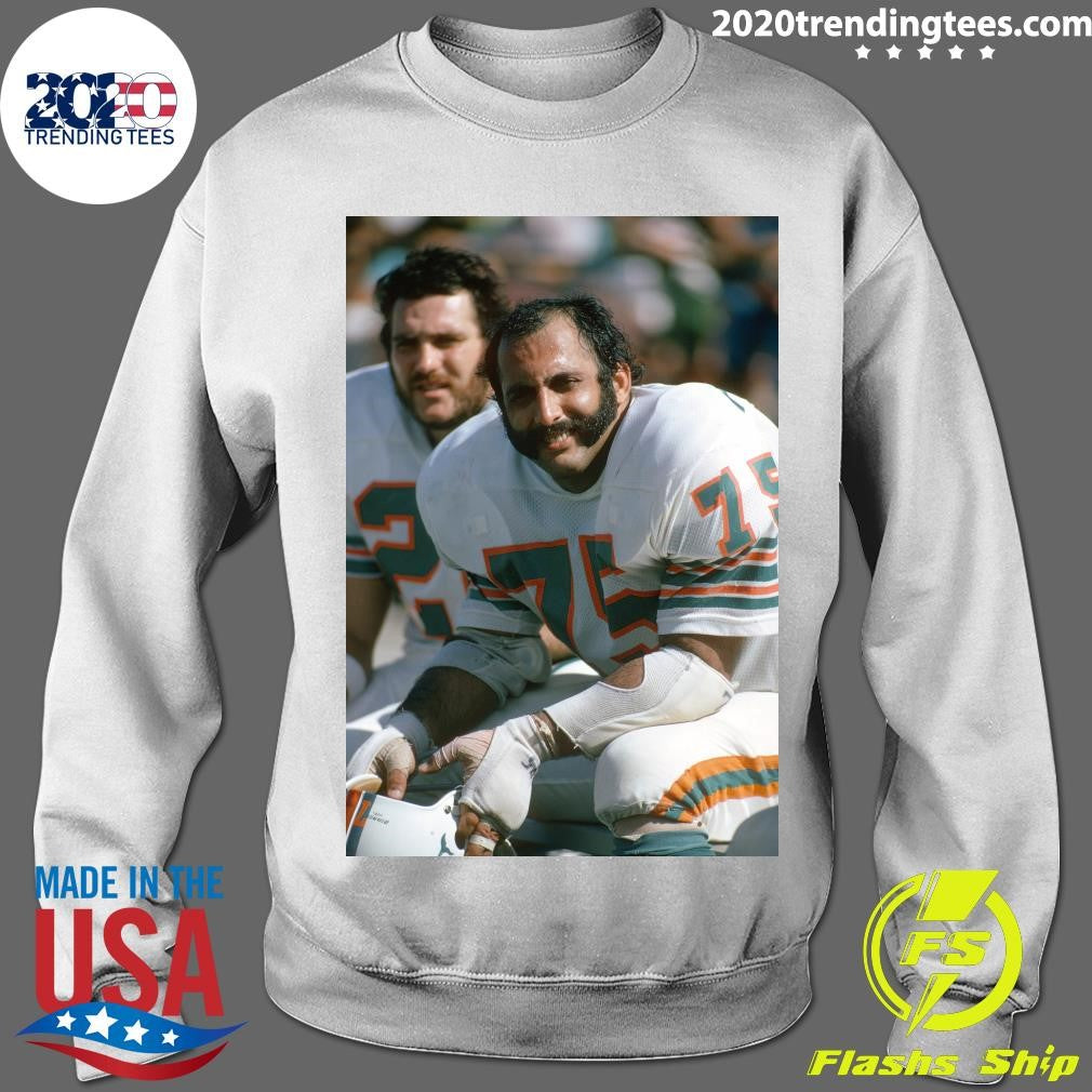 Manny Fernandez, Bulwark of Dolphins’ Defense, Dies at 79 Shirt