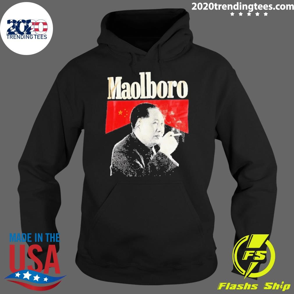 Maolboro Mao Zedong Marlboro Parody Logo Shirt