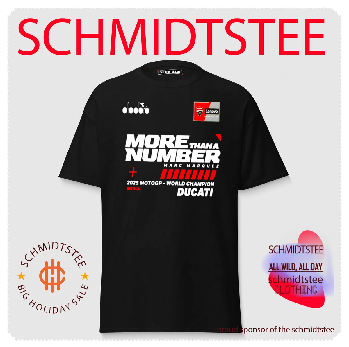 Marc Marquez World Champion 2025 More Than A Number Shirt