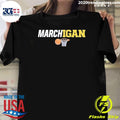 Marchigan Michigan Wolverines Basketball Shirt