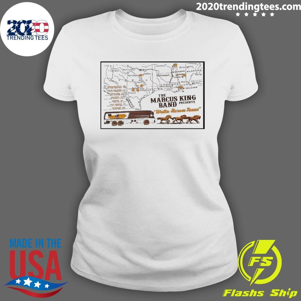 Marcus King Band May 8 2026 Poster Billy Bost Texas Shirt
