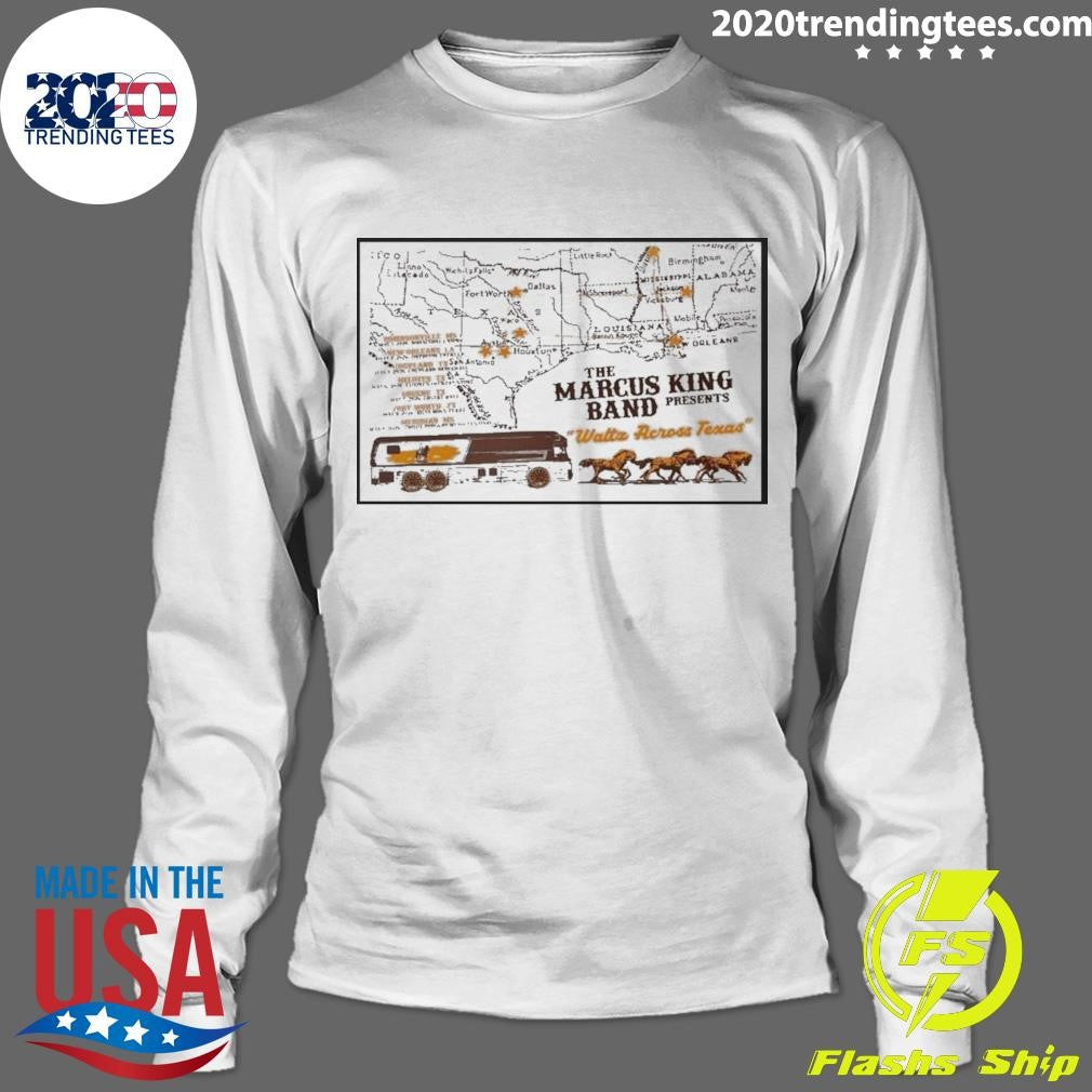 Marcus King Band May 8 2026 Poster Billy Bost Texas Shirt