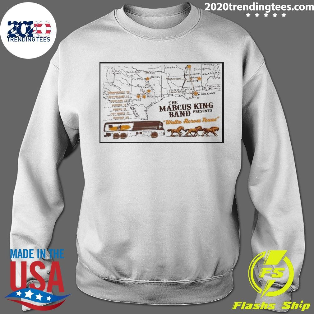 Marcus King Band May 8 2026 Poster Billy Bost Texas Shirt