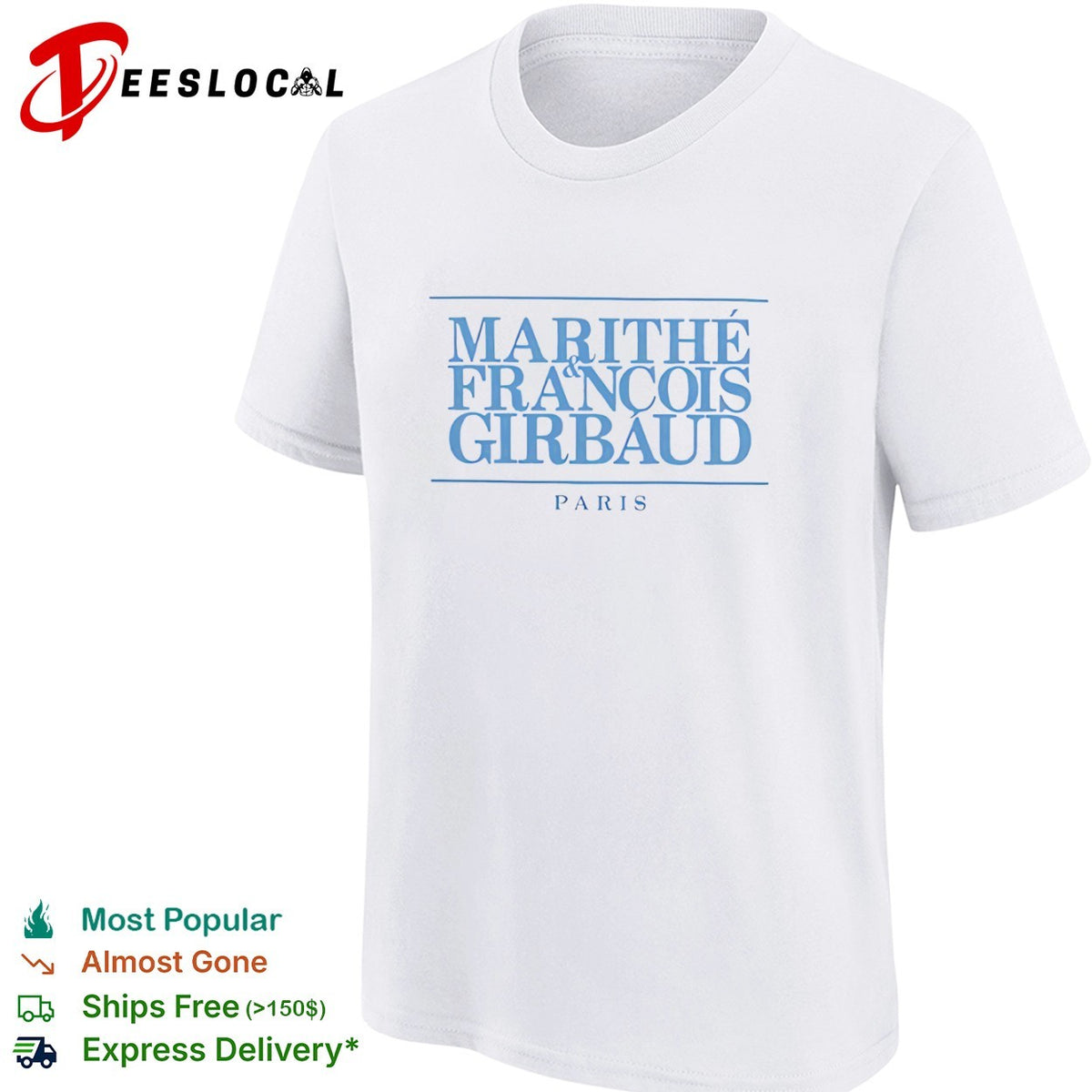 Marithe Francois Girbaud Paris Logo Shirt