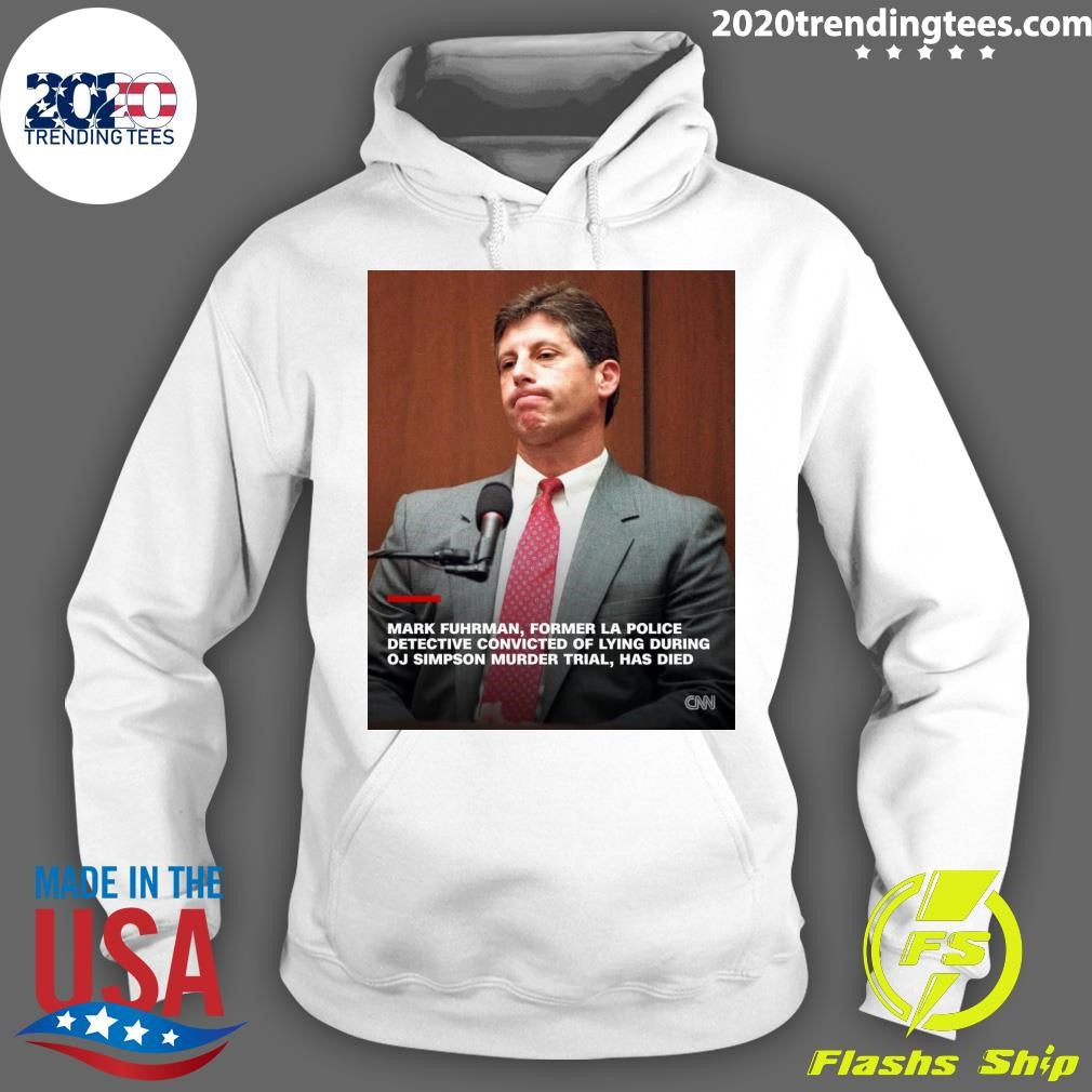 Mark Fuhrman, La Police Detective Convicted Of Lying At OJ Simpson Trial, Dies Shirt