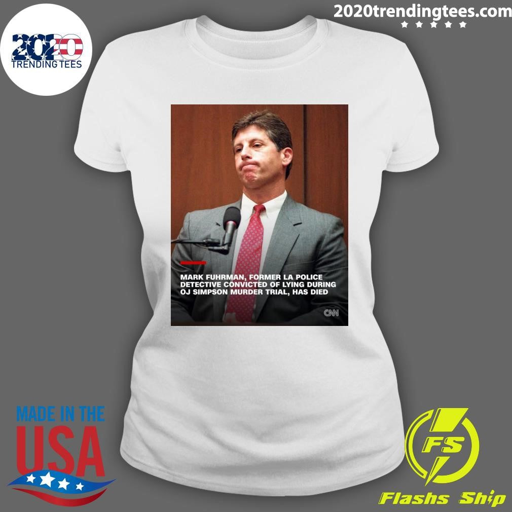 Mark Fuhrman, La Police Detective Convicted Of Lying At OJ Simpson Trial, Dies Shirt