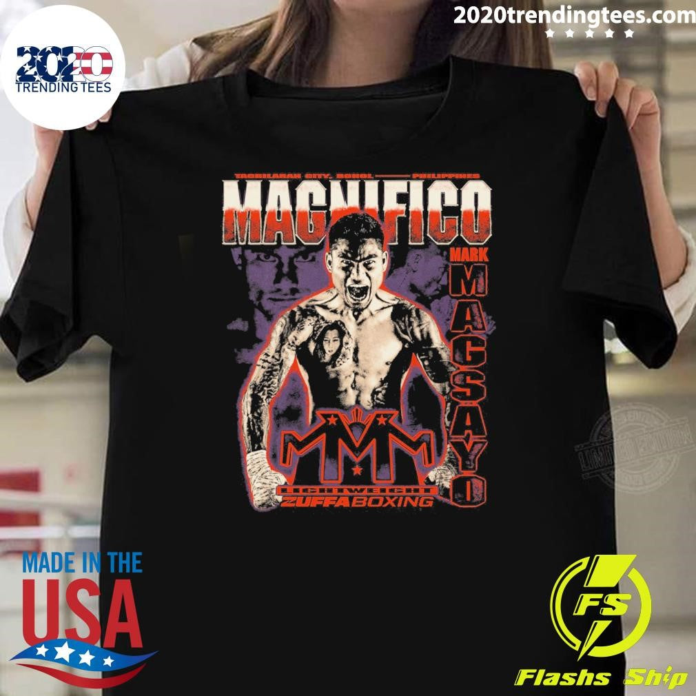 Mark Magsayo Magnifico Tagbilaran City Bohol Philippines Zuffa Boxing 2026 Shirt