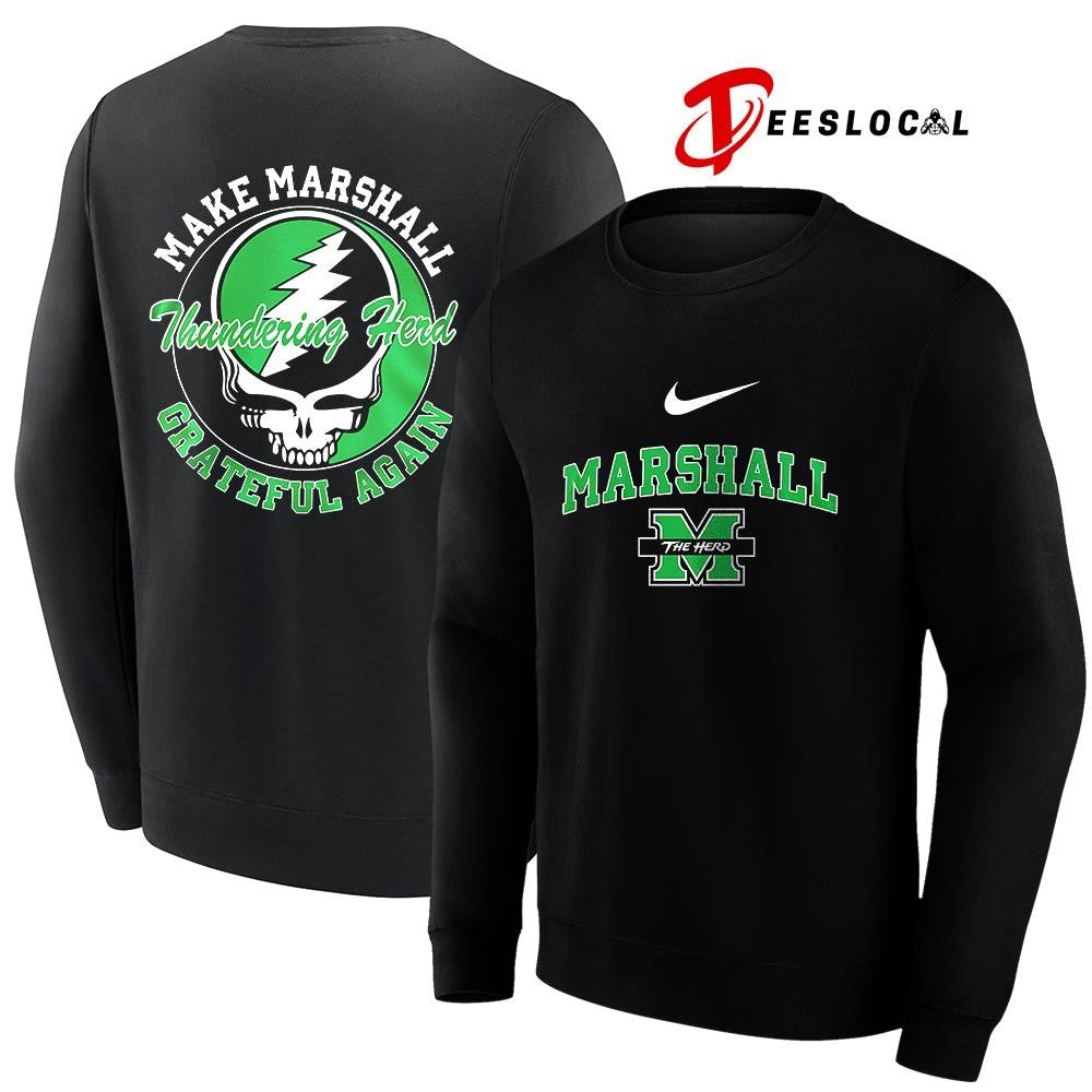 Marshall Thundering Herd x Grateful Dead grateful again shirt