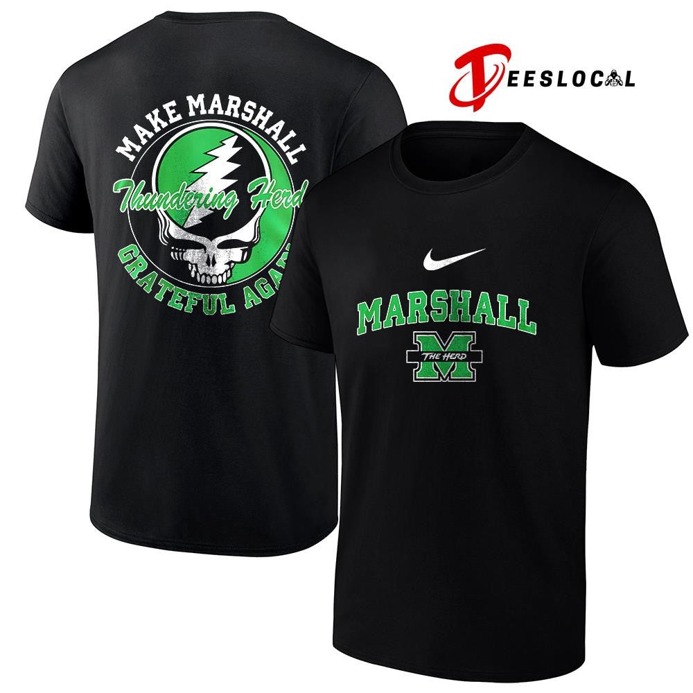 Marshall Thundering Herd x Grateful Dead grateful again shirt