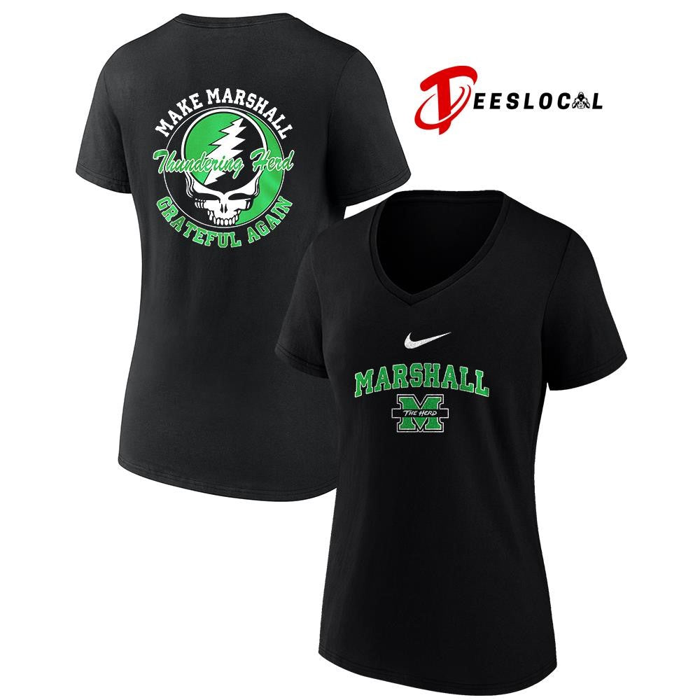 Marshall Thundering Herd x Grateful Dead grateful again shirt