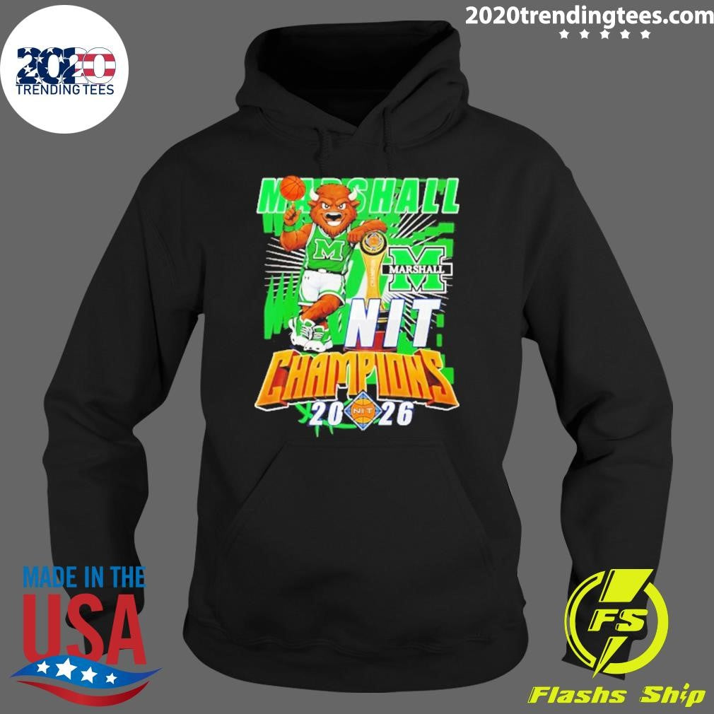 Marshall Thundering Herd’s 2026 Women’s Nit Champions Mascot Shirt