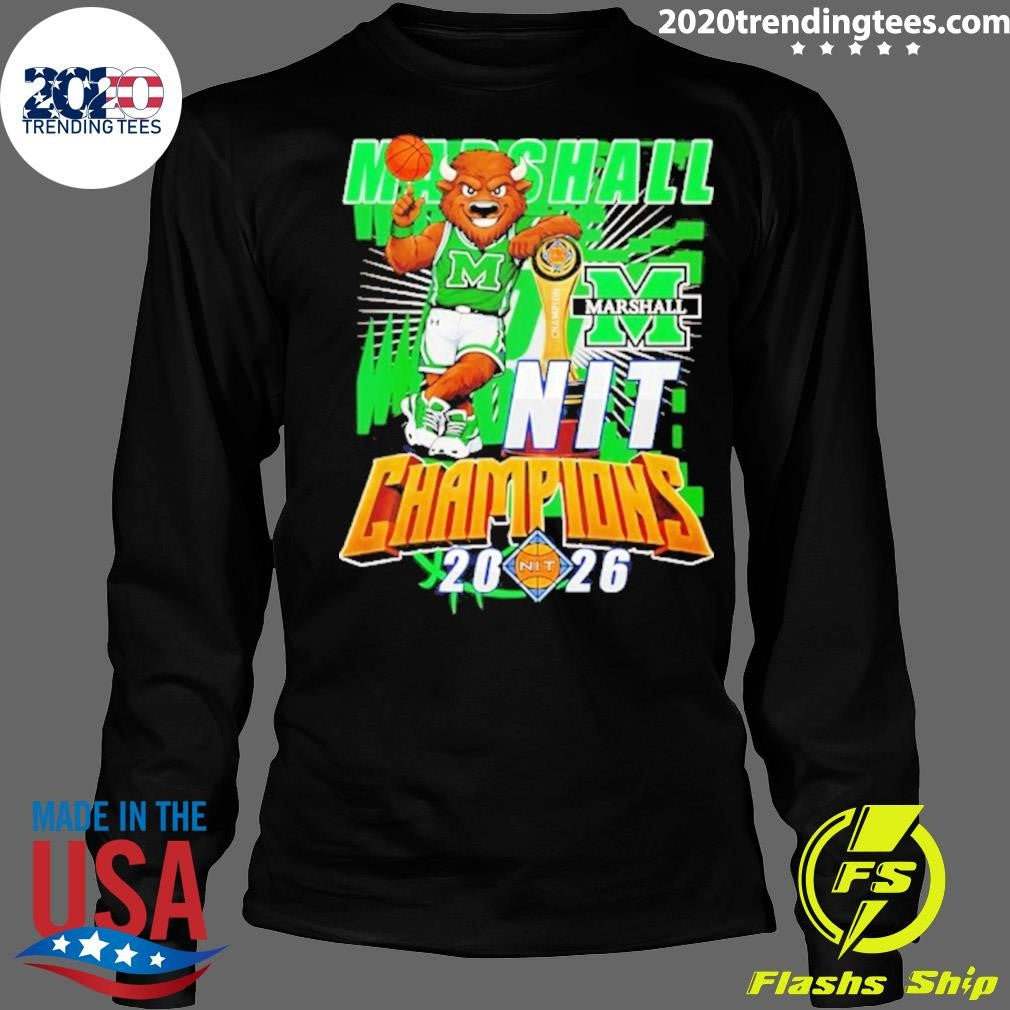 Marshall Thundering Herd’s 2026 Women’s Nit Champions Mascot Shirt