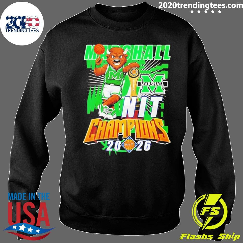 Marshall Thundering Herd’s 2026 Women’s Nit Champions Mascot Shirt