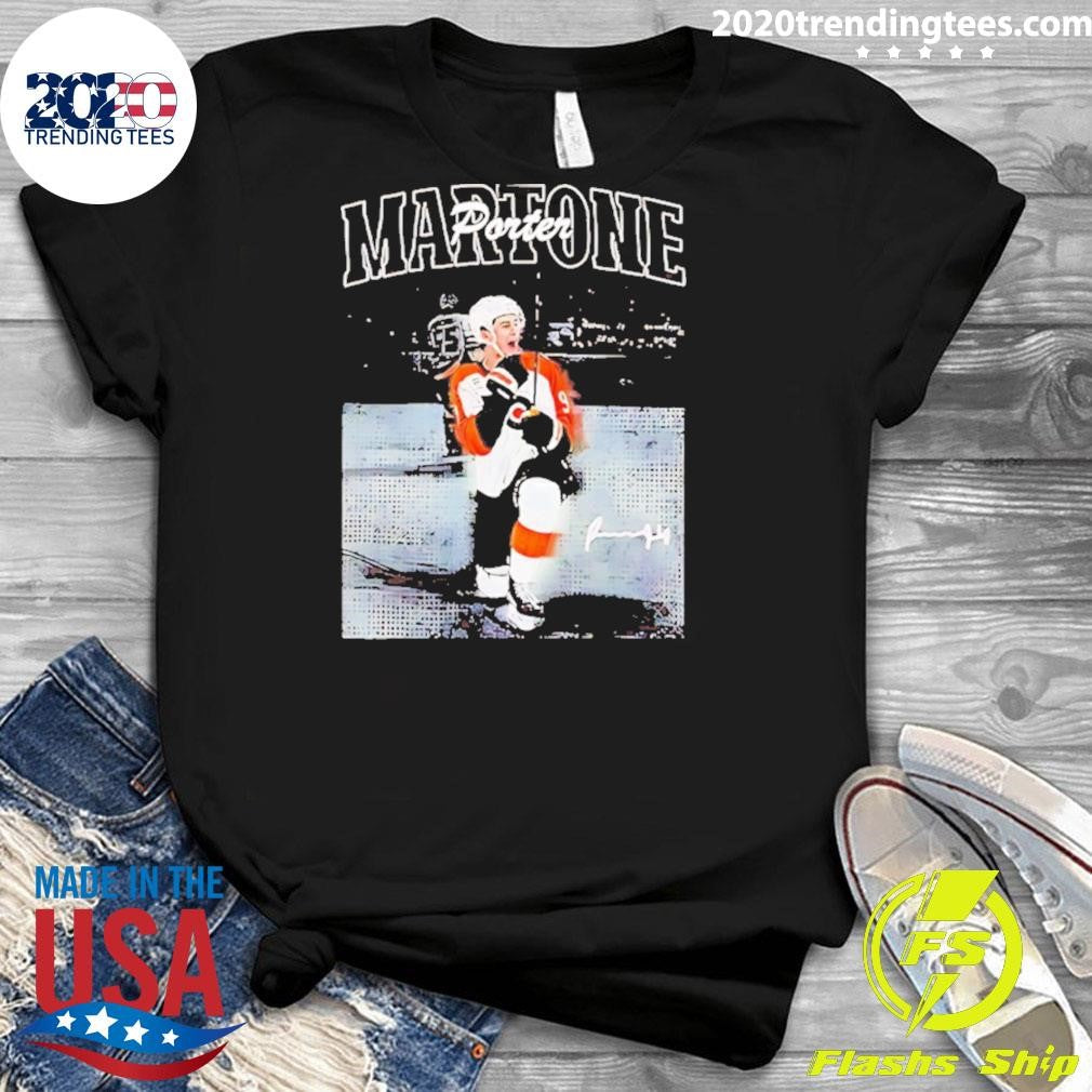 Martone Photo Signature Philadelphia Flyers Shirt