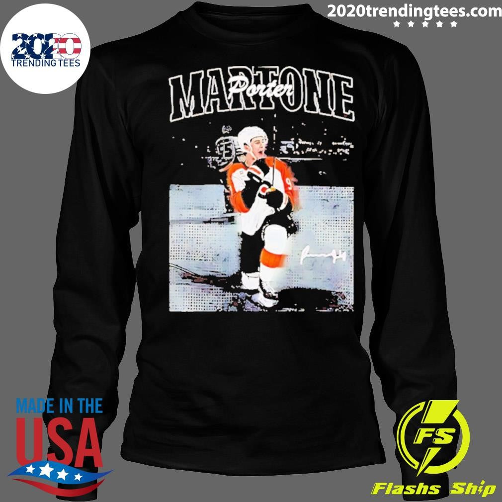 Martone Photo Signature Philadelphia Flyers Shirt