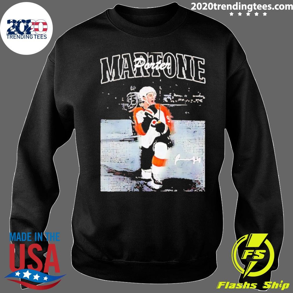 Martone Photo Signature Philadelphia Flyers Shirt