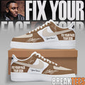 Masego Fix Your Face Tour 2026 Custom AF1 Shoes