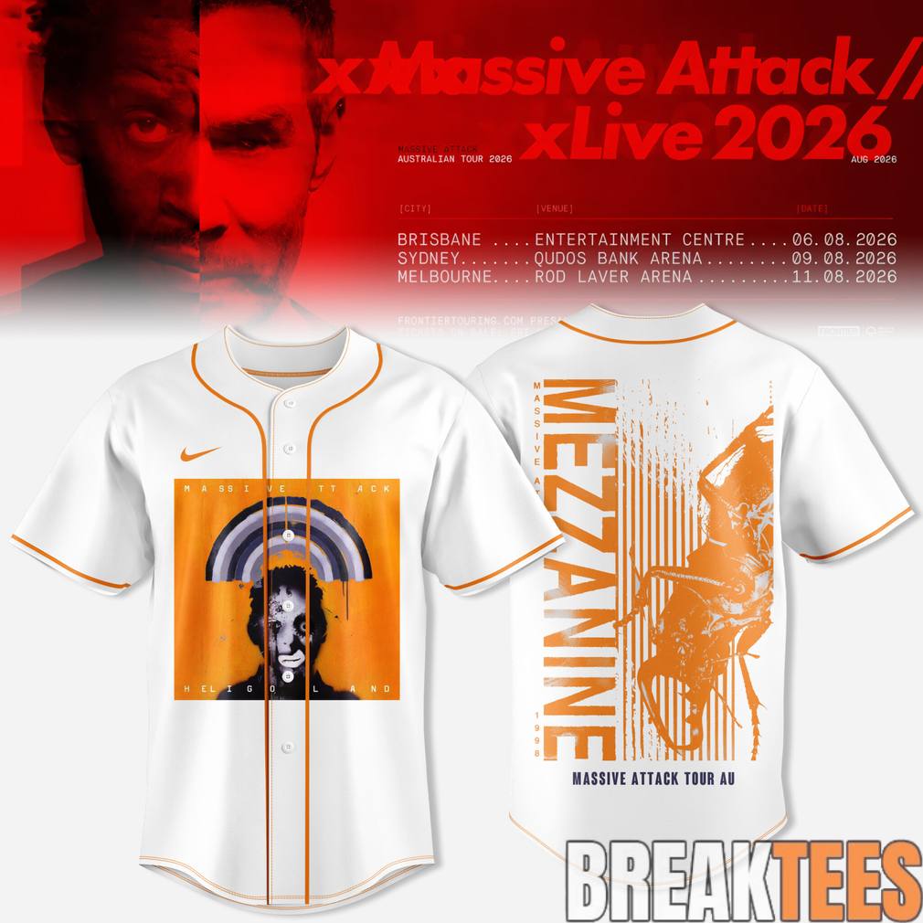 Massive Attack x Live 2026 Tour Special Baseball Jersey